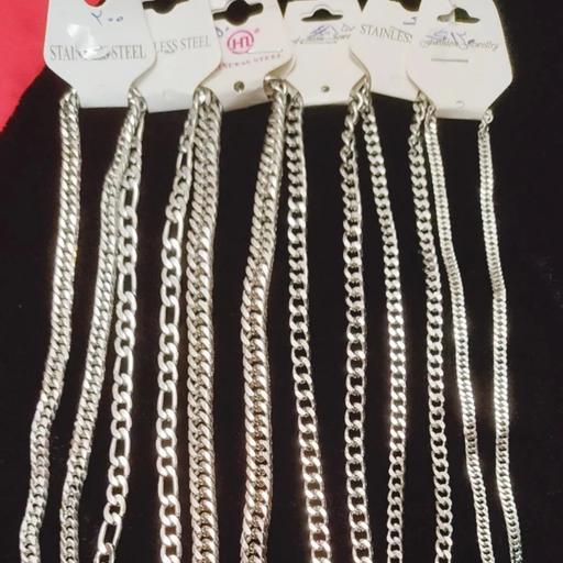 گردنبند  کارتیر مردانه و زنانه استیل